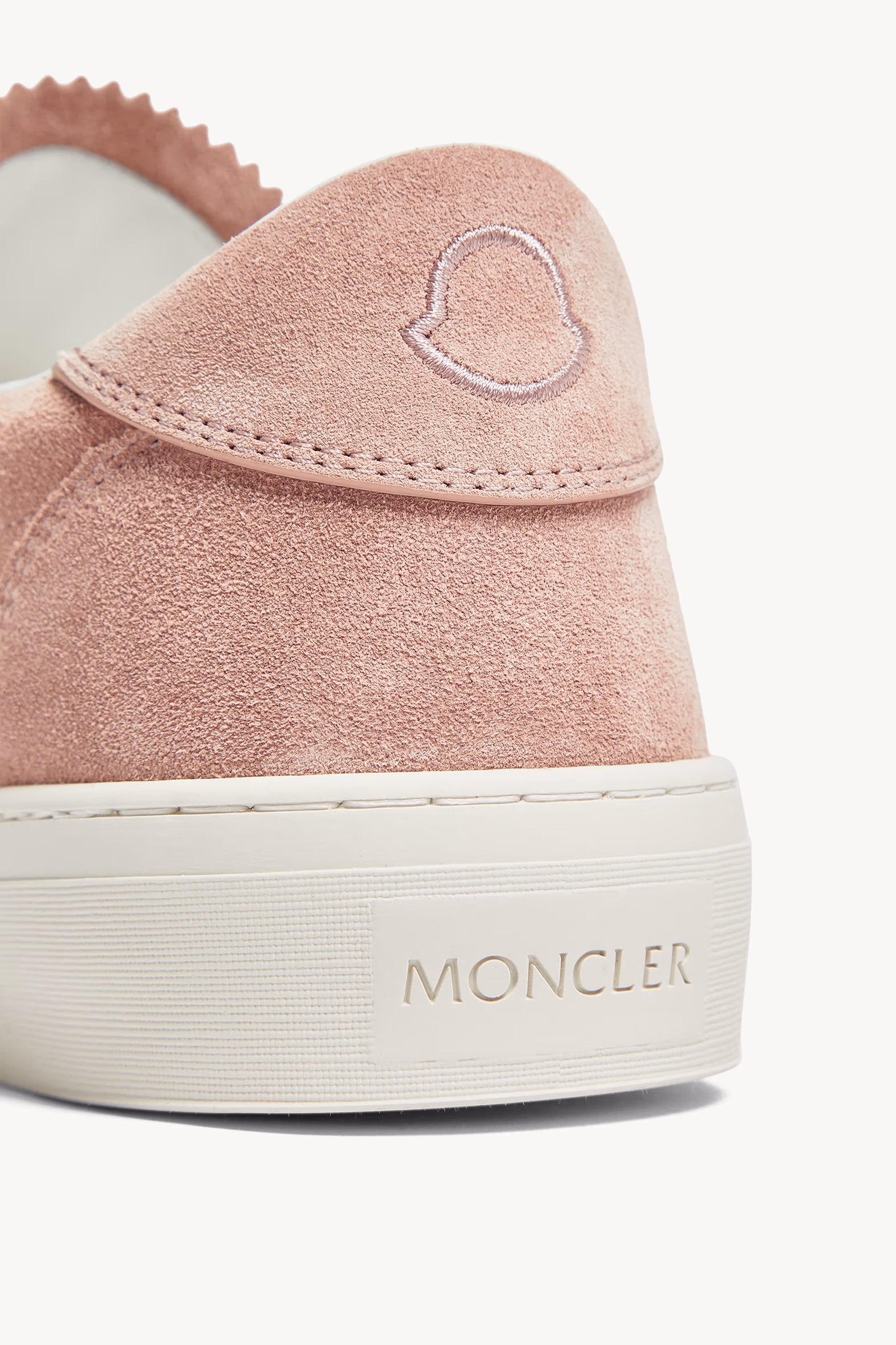 Sneakers Monaco M en daim Femmes Rose Moncler 4